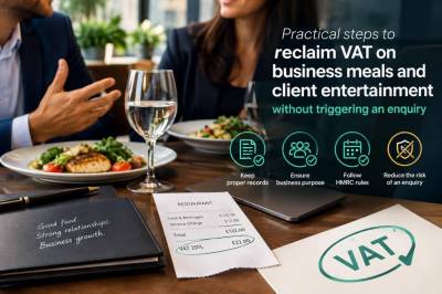 Practical steps to reclaim vat on business meals and client entertainment without triggering an enquiry