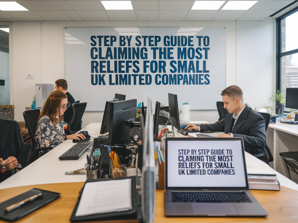 Step-by-step guide to claiming the most reliefs for small UK limited companies