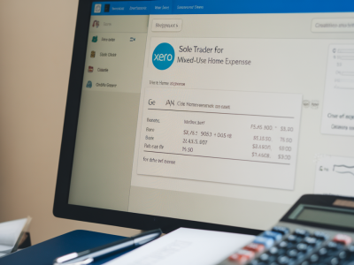 How to reclaim VAT on mixed-use home expenses for sole traders using Xero