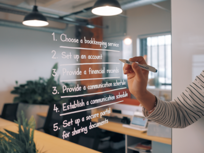 Step-by-step guide to onboarding a bookkeeper and keeping controls tight