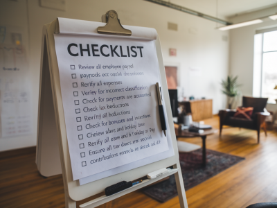 exactly what to include in a payroll audit checklist to uncover hidden PAYE liabilities before HMRC notices