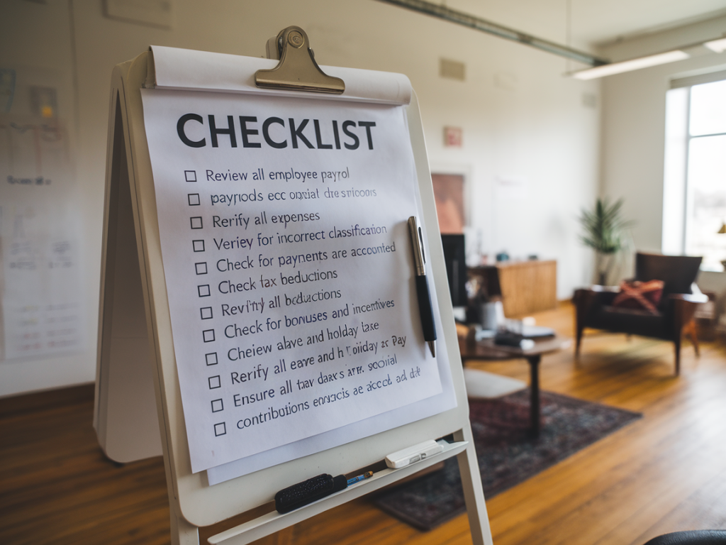 exactly what to include in a payroll audit checklist to uncover hidden PAYE liabilities before HMRC notices